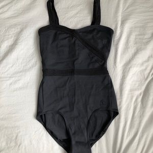 NYCB collection grey ballet leotard